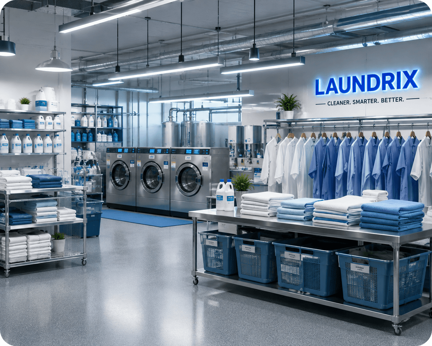Modern LAUNDRIX Facility